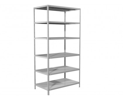 Стеллаж металлический MS Standart 200/100x60/6 Стеллаж металлический MS Standart 200/100x60/6