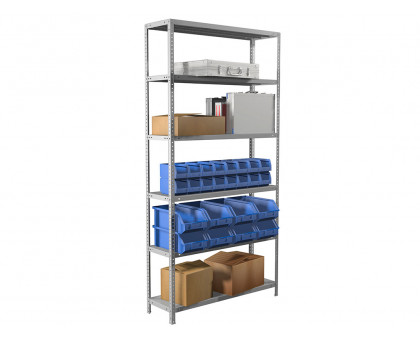 Стеллаж металлический MS Standart 220/100x30/6 Стеллаж металлический MS Standart 220/100x30/6