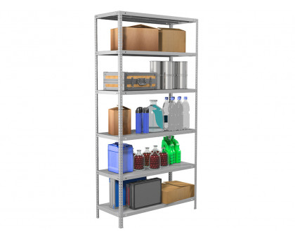 Стеллаж металлический MS Standart 220/100x40/6 Стеллаж металлический MS Standart 220/100x40/6